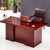 Office desk : Mahogany Staff Secretary Computer Desk thumb 1