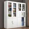 Glass Fronted Metallic Office Cabinet thumb 3