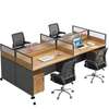 Office Workstation : Modern 4-Way Office Workstation thumb 2