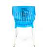 Heavy Duty Unbreakable Wide Plastic Chair with Metal Legs thumb 3