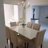 6 seater wooden dining thumb 0