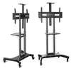 ONKRON Mobile TV Stand TV Cart for 55''– 80'' screens up to 200 lbs Universal TV TS18-81 Black thumb 5