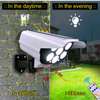 Human body induction 77 LED solar powered monitoring lamp thumb 7