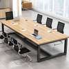 2.4 Meter 8-Person Metal Framed Meeting Conference Table thumb 5