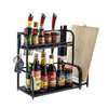 2 Tier spice rack   available in black thumb 2
