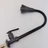 Matte Black Kitchen tap flexible Sprayer thumb 4