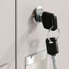 Office file cabinet: Lockable half glass office file cabinet thumb 3