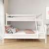 White Wooden Kids Bunk Bed thumb 0