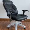 Leather generic orthopedic home office chair thumb 3