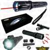 Electro- laser LED aluminium rechargeable flashlight torch thumb 3
