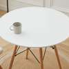 Dining Table : Round White Dining Table thumb 3
