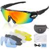 Sports Cycling Sunglasses with 5 Interchangeable Lenses thumb 4