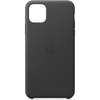 APPLE LEATHER CASE (FOR IPHONE 11 PRO MAX) - BLACK thumb 0
