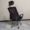 Adjustable Black Swivel Mesh Office Chair thumb 1