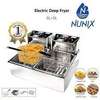 Nunix 6L+ 6L Commercial Double Stainless Steel Deep Fryer thumb 0
