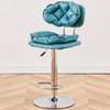 Barstool: Leather Top Height Mechanism Barstool thumb 1