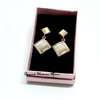 Womens Silver wallet + earrings thumb 3