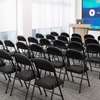 Ergonomic Folding Black Training Chair thumb 6