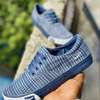Mens Laced Casual Rubber Shoes Blue thumb 0