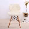 Stylish Leather Padded Eames Dining Chair thumb 2