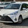 Toyota vitz hybrid white color 2019 model fully loaded thumb 3