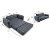 Intex 5 In 1 Multifunctional Inflatable Two Seater Sofa Bed thumb 1