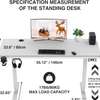 Office Desk: 1400mm Computer Electric Standing Desk thumb 5
