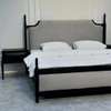 Mahogany wooden beds with cabinets thumb 4