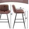 Office barstool: Tall Padded Modern Barstool thumb 3