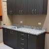 Black kitchen cabinet installtion and fixing Nairobi thumb 0