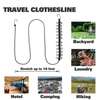 Travel Elastic/Stretchable Washing Cloth Line  (18m - 3.6m) thumb 1