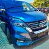 Nissan Serena highway star 🌟 hybrid blue 2017 thumb 4