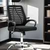 Office Chair; Swivel Ergo Headrest Office Seat thumb 1