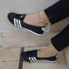 Elegant Adidas Ladies Casual White/ Black Shoes Flat ladies thumb 0