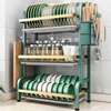 3 Tier carbon steel dish rack thumb 0