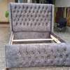 Quality modern 5×6 chesterfield bed made by hardwood thumb 0
