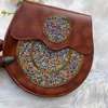Sling Beaded leather Bags thumb 0