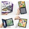 Family Checkers, Chess, Ludo, Snakes & Ladders 5in1 Magnetic Board Games thumb 1