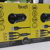Budi Car Fast Charger with 3 in 1 Cable 12W 2.4Amp thumb 1