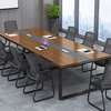 20-Person Eco-Friendly Wooden Conference Table Set thumb 4