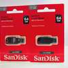 Sandisk Cruzer Blade Flash Disk - 64GB - Black & Red thumb 0