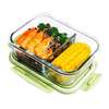 Partitioned Glass Lunch Box* thumb 1
