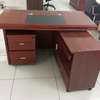 Office Desk: 1600MM Rich Mahogany Desk thumb 1