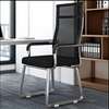 Office Chair: High Back Black Waiting Chair With Mesh Back thumb 5