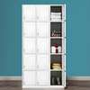 12-Locker steel office staff cabinet thumb 1