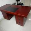 Office Desk : Brown Mahogany 1.2M Executive Office Desk thumb 4