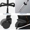 Office chair: Mesh Office Chair with Flip-Up Armrests thumb 3