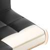Barstools; Leather Swivel Black Barstool For Homes thumb 3