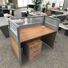 Modern 1 -Way Office Workstation thumb 3