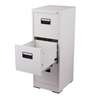 Office Cabinet :  3-Drawer Metallic Office Filing Cabinet thumb 6